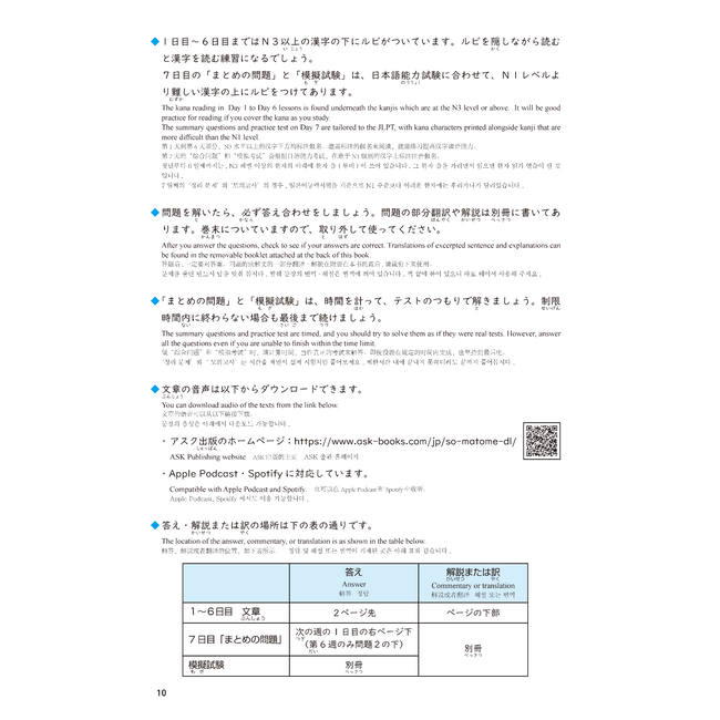 Nihongo Somatome N1 Dokkai [Revised Edition][Audio Download]