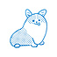 CLS33-010 KORI JIRUSHI (Corgi)
