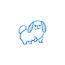 CLS22-019 KORI JIRUSHI (Pekingese)
