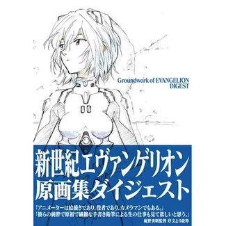 Groundworks Neon Genesis Evangelion Digest Key Animation Artbook