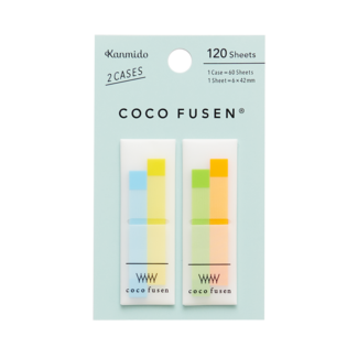 KANMI DO COCO FUSEN STICKY NOTES BOOKMARK LIGHT BLUE S