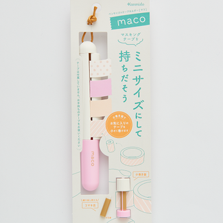 KANMI DO MACO WASHI TAPE HOLDER PASTEL PINK