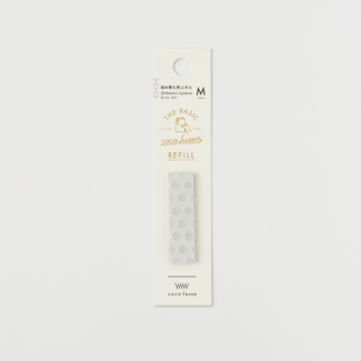 KANMI DO COCO FUSEN BASIC REFILL STICKY NOTES GRAY DOT M