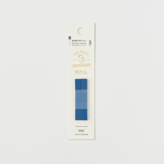 KANMI DO COCO FUSEN BASIC REFILL STICKY NOTES NAVY BLUE S