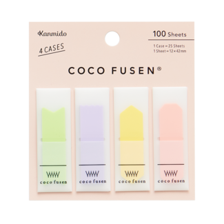KANMI DO COCO FUSEN STICKY NOTES COLOR PASTEL M (KATANUKI)