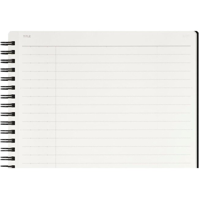 N174 B5 Mnemosyne Notebook  8mm lined with margin