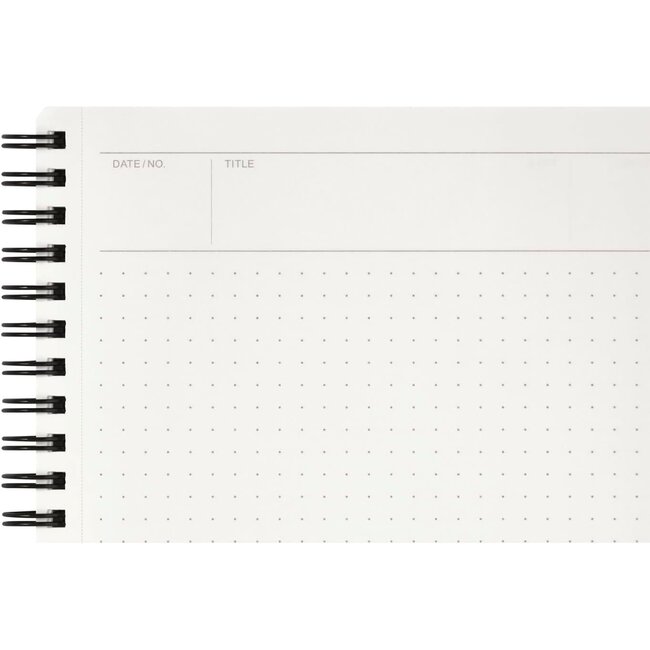 N105 A5 Mnemosyne Notebook 5mm Dot Grid