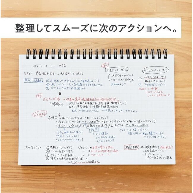 N182A A5 Mnemosyne Notebook 5mm Grid