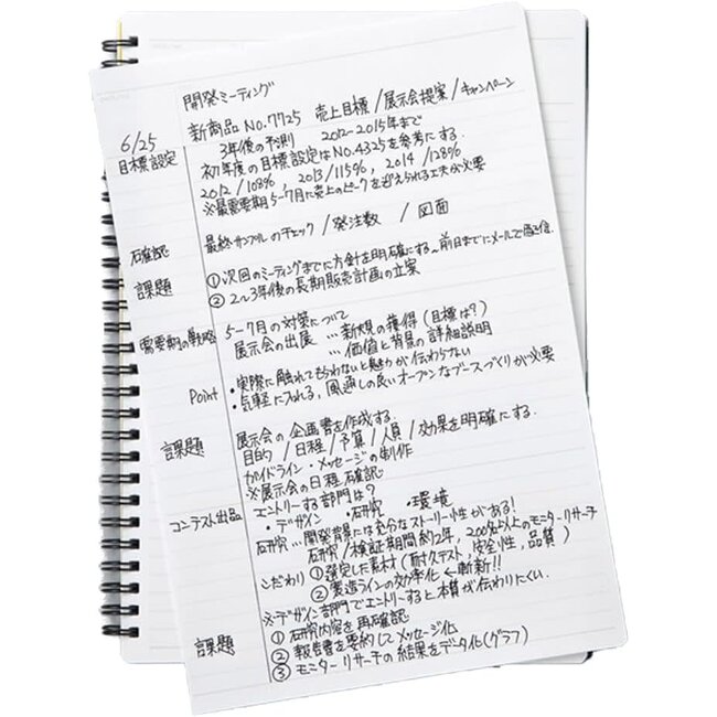 N199A A4 Mnemosyne Notebook 7mm Ruled