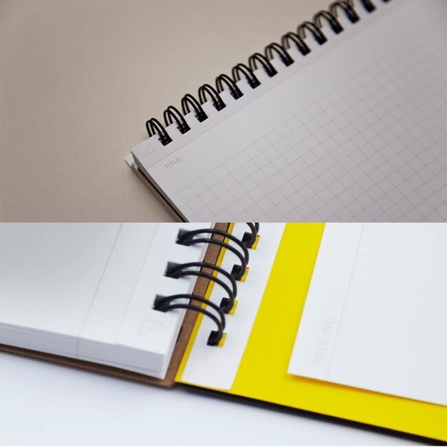N180A A4 Mnemosyne Notebook 5mm Grid