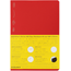 [Stalogy] 365 Days Notebook Grid, B6 [Vertical] Red