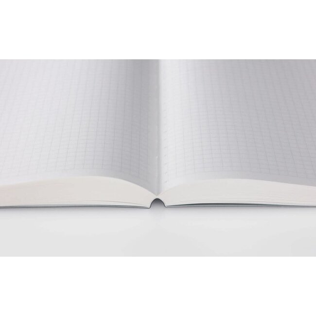 [Stalogy] 1/2 Year Notebook Grid, B6 [Landscape] Fog Gray