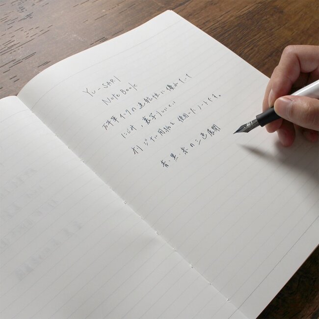 YU-SARI Notebook A5 Grid for Fountain Pen