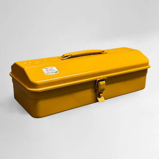 TOYO STEEL Camber-top Toolbox Y-350 Mustard