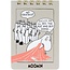 SUNSTAR S2848414 MOOMIN Twin-Ring Memo A7 MU25 Hattifatteners Scene