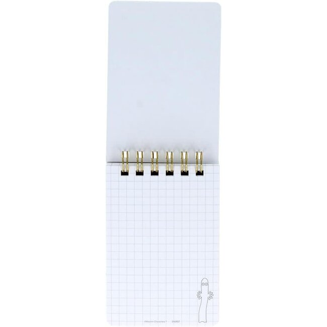 S2848414 MOOMIN Twin-Ring Memo A7 MU25 Hattifatteners Scene