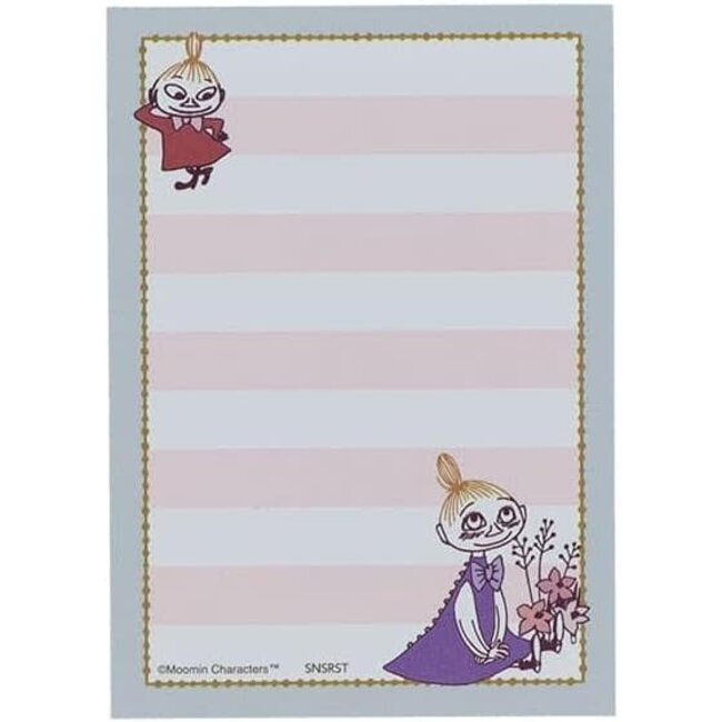 S2848848 MOOMIN Mini Memo MU25SU Little My