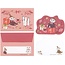 S8906840 MOOMIN Die-Cut Mini Letter Set MU23AW Little My