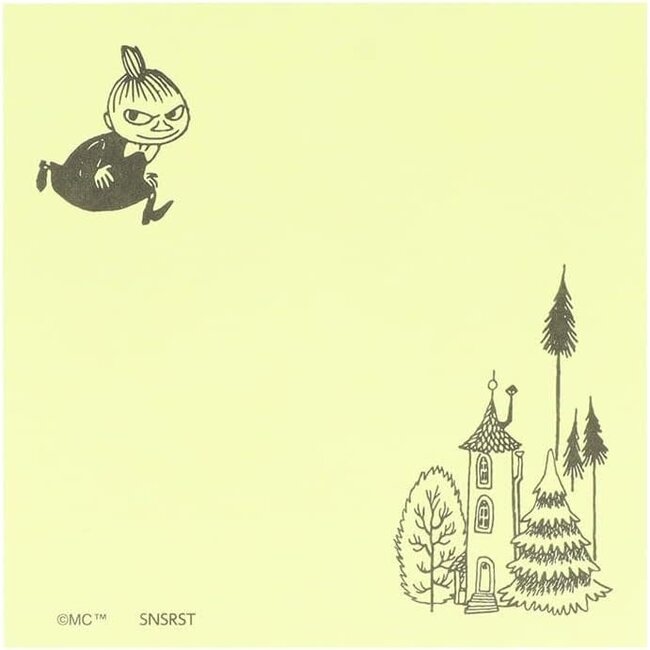S2848287 MOOMIN Sticky Notes 5 Colors NLC Little My