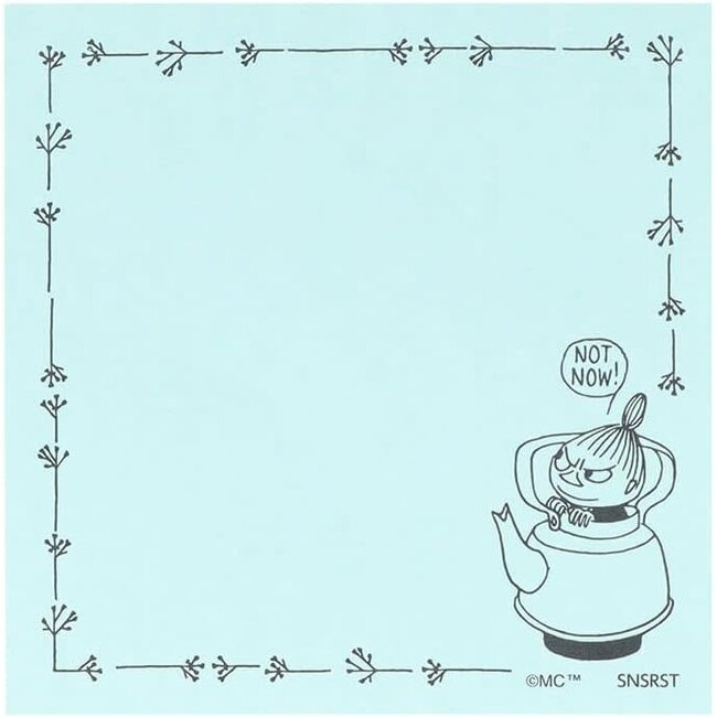 S2848287 MOOMIN Sticky Notes 5 Colors NLC Little My