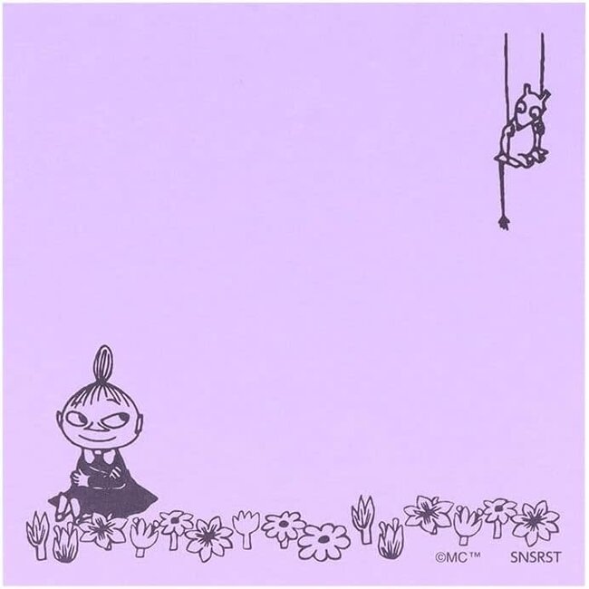 S2848287 MOOMIN Sticky Notes 5 Colors NLC Little My