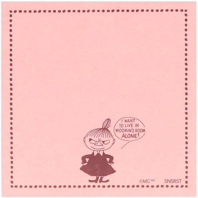 S2848287 MOOMIN Sticky Notes 5 Colors NLC Little My