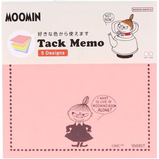 SUNSTAR S2848287 MOOMIN Sticky Notes 5 Colors NLC Little My