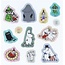 S8813264 MOOMIN Glitter Stickers NLC Moomin Friends