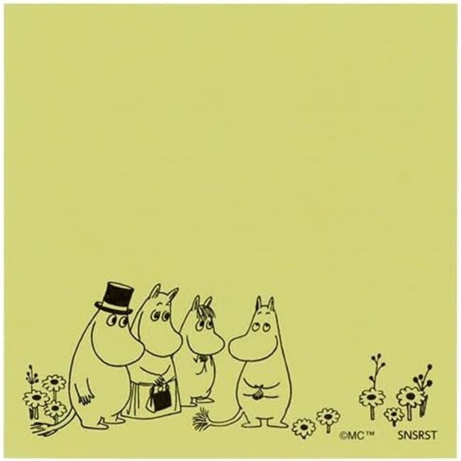 S2848880 MOOMIN Sticky Notes 5 Colors MU25SU Moomin