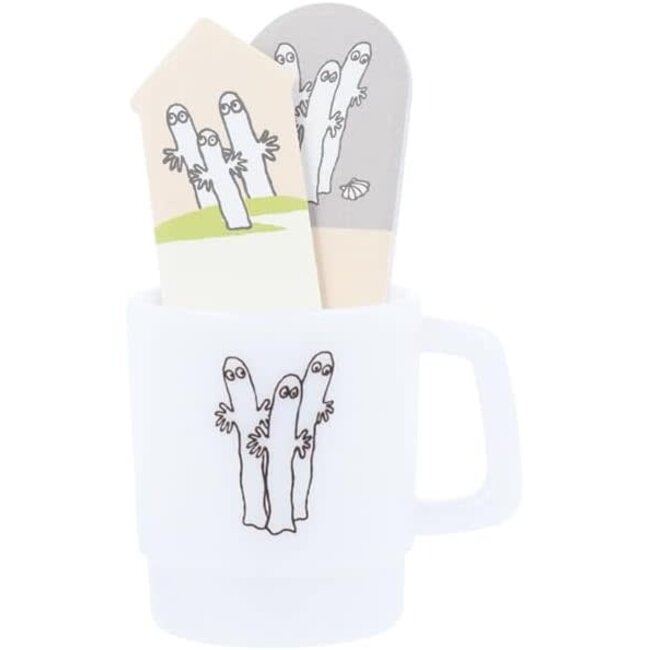 S2845784 MOOMIN Cup Case Sticky Notes MU24AW Hattifatteners