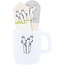 S2845784 MOOMIN Cup Case Sticky Notes MU24AW Hattifatteners