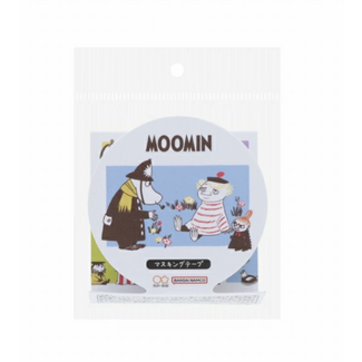SUNSTAR S4835352 MOOMIN Masking Tape MU25SS Friends