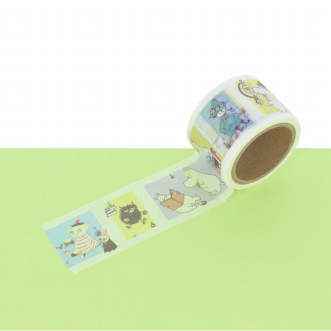 S4835352 MOOMIN Masking Tape MU25SS Friends