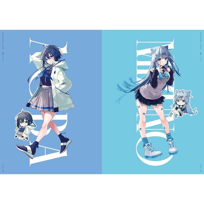 Oshioshio Artbook - Blue Days