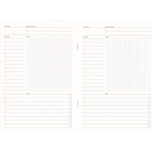 FUNCTION NOTEBOOK A5-04 DAILY