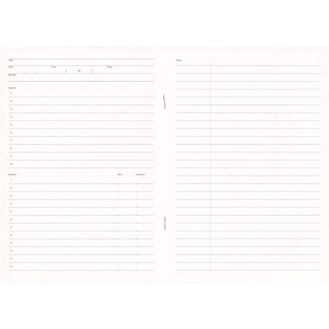 FUNCTION NOTEBOOK A5-07 MEETING