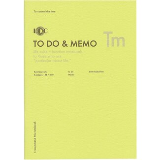 FUNCTION NOTEBOOK A5-14 TODO MEMO
