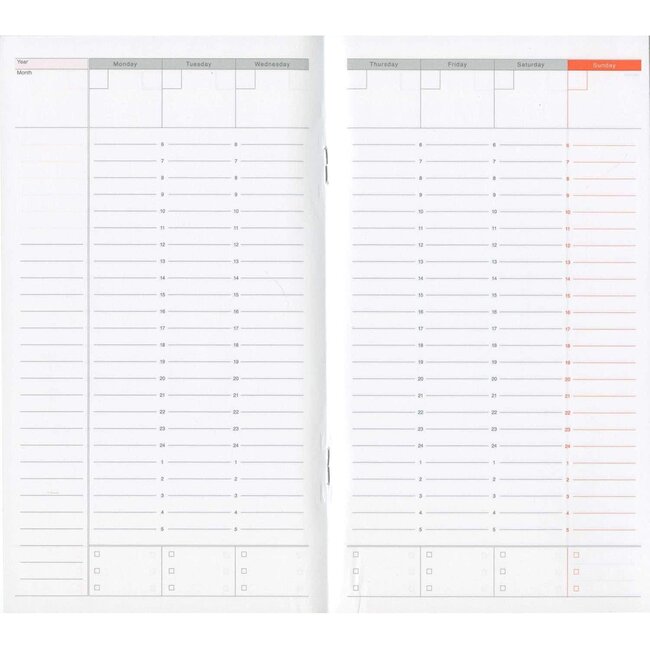 FUNCTION NOTEBOOK A5-02 SLIM VERTICAL