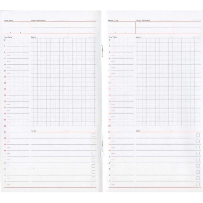 FUNCTION NOTEBOOK A5-04 SLIM DAILY