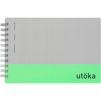 MARUMAN Utoka Pocket Size Notebook Light Green