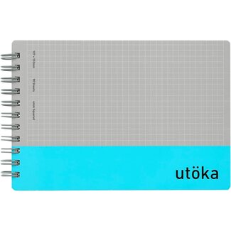 MARUMAN Utoka Pocket Size Notebook Light Blue