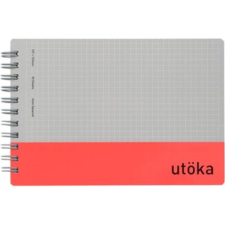 MARUMAN Utoka Pocket Size Notebook Red