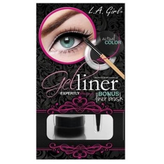 LA Girl Gel Liner Kit Jet Black