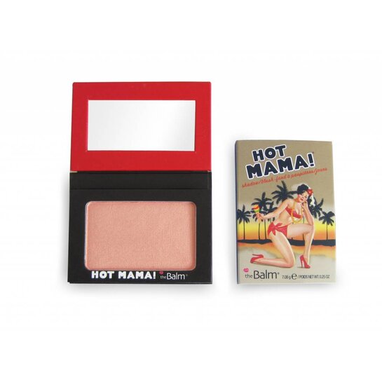 The Balm Hot Mama Beautiful Peach Pink Blush
