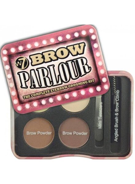 W7 Brow Parlour Wenkbrauw Set