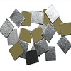 Z Palette 30 Vierkante metalen stickers