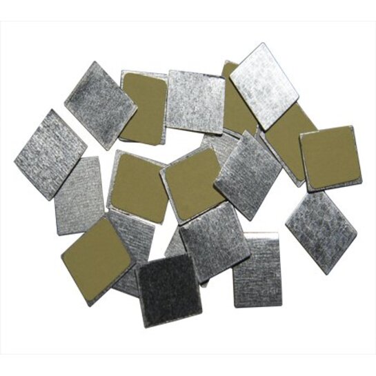 Z Palette 30 Vierkante metalen stickers