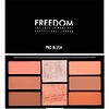 Freedom Pro Blush Palette Peach and Baked