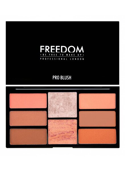 Freedom Pro Blush Palette Peach and Baked