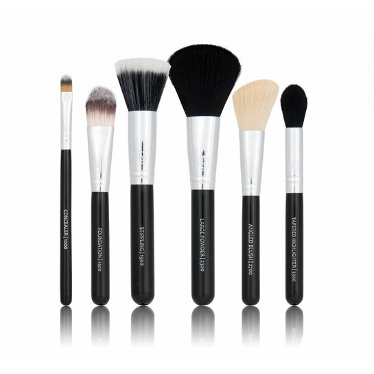 Boozy Cosmetics BoozyBrush 6 pc Classic Starter Face Set